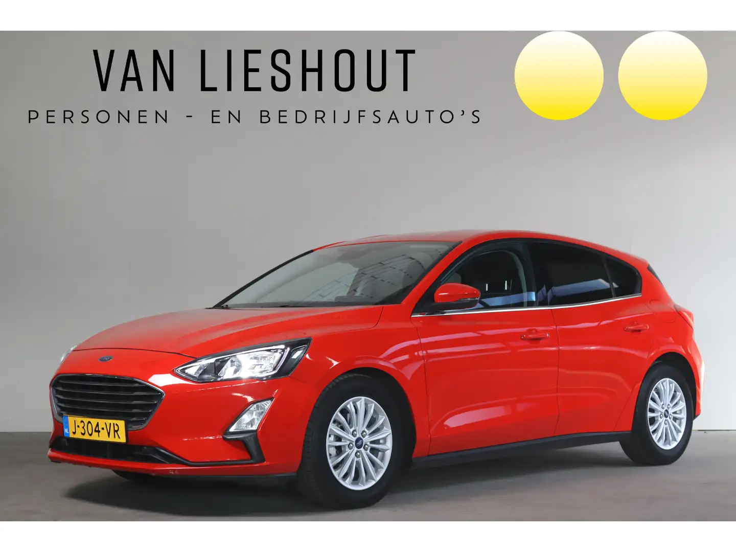 Ford Focus 1.0 EcoBoost Hybrid Titanium X Business - NL- Auto Rosso - 1