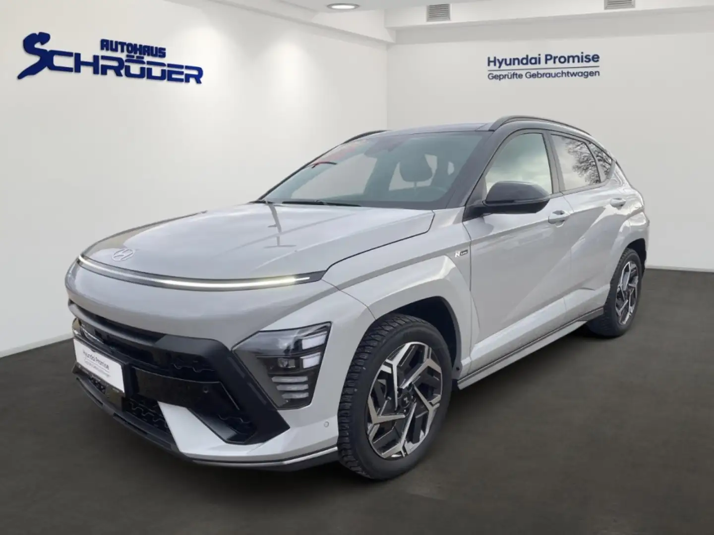 Hyundai KONA 1.6T N-Line Hybrid Ultimate Schiebedach Navi Kamer Grau - 1