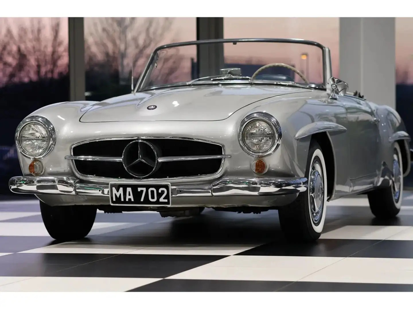 Mercedes-Benz 190 SL Gris - 1