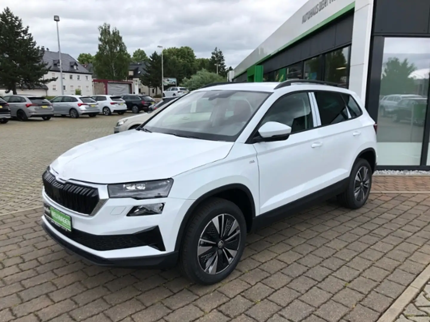 Skoda Karoq Tour 2.0 TDI LED NAV AHZV Weiß - 2