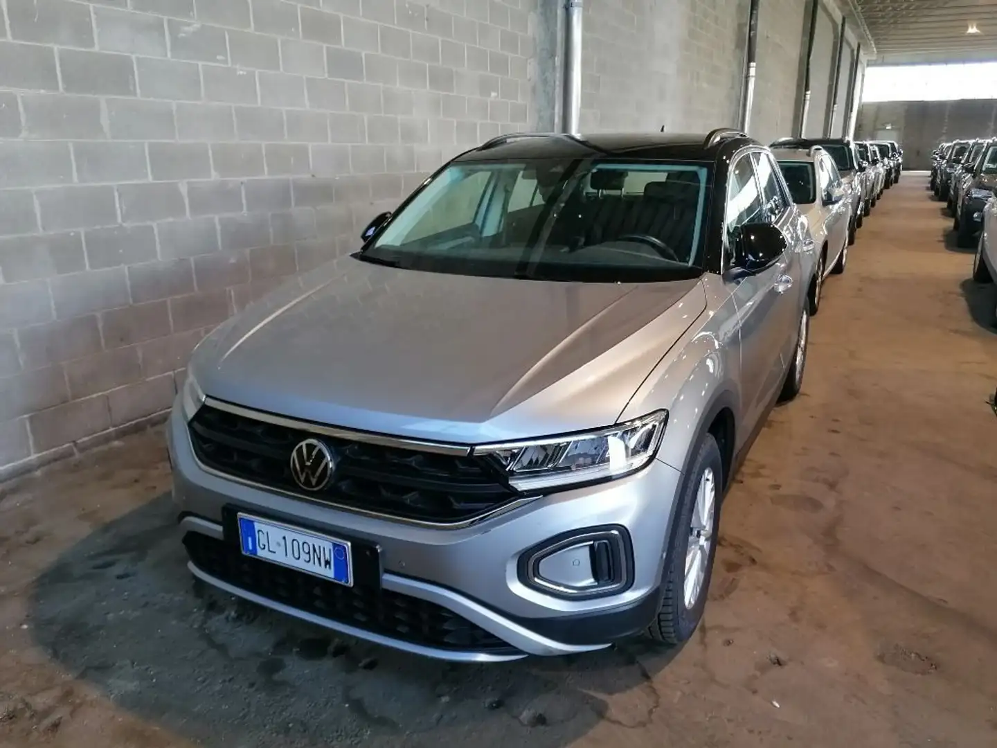 Volkswagen T-Roc 2.0 TDI Uff VW Italia Navi LED ACC PREZZO REALE Argento - 1