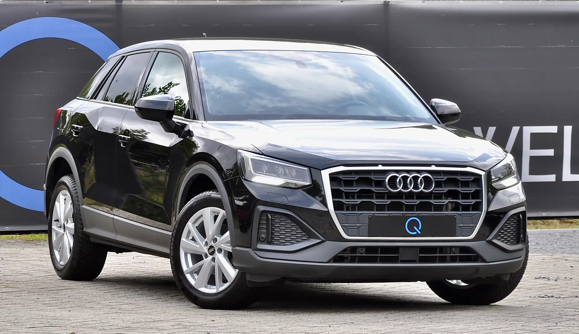 Audi Q2 35 TFSI S-TRONIC ZETELVERW CAMERA GETINTE RAMEN Negro - 1