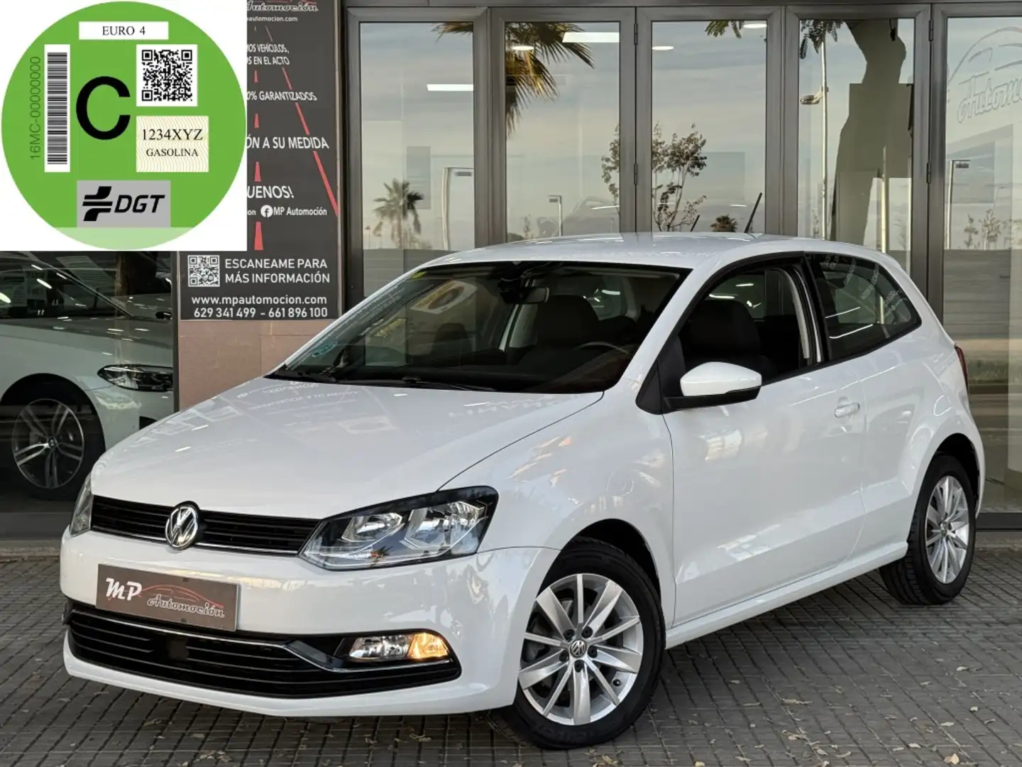 Volkswagen Polo 1.4 TDI BMT Advance 66kW Weiß - 1