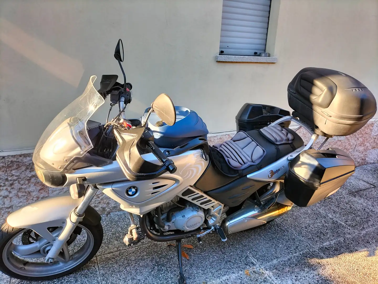 BMW F 650 CS Ezüst - 1
