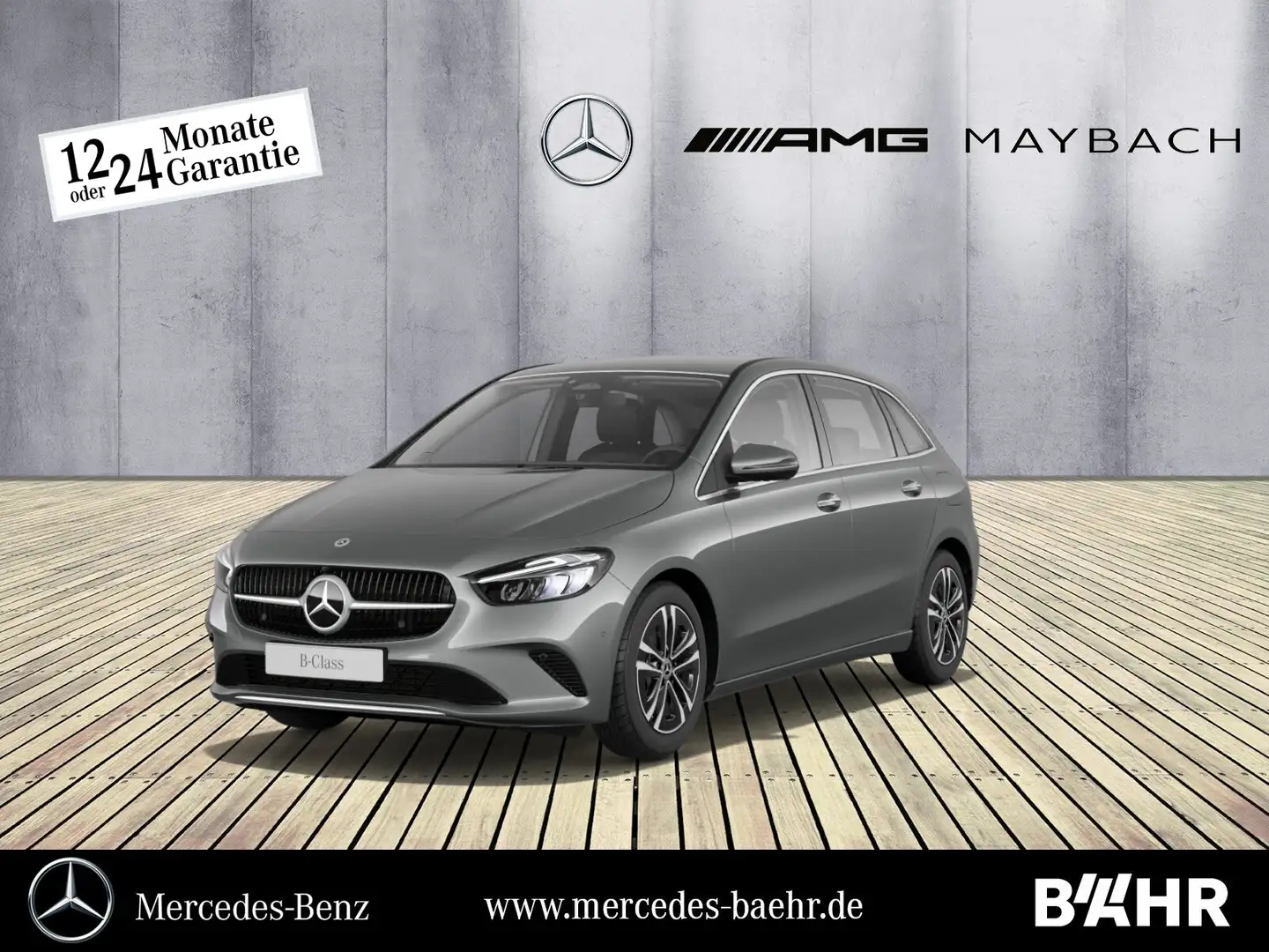 Mercedes-Benz B 180 B 180 Progressive/MBUX/LED/Totwinkel/RFK/LMR17" Šedá - 1