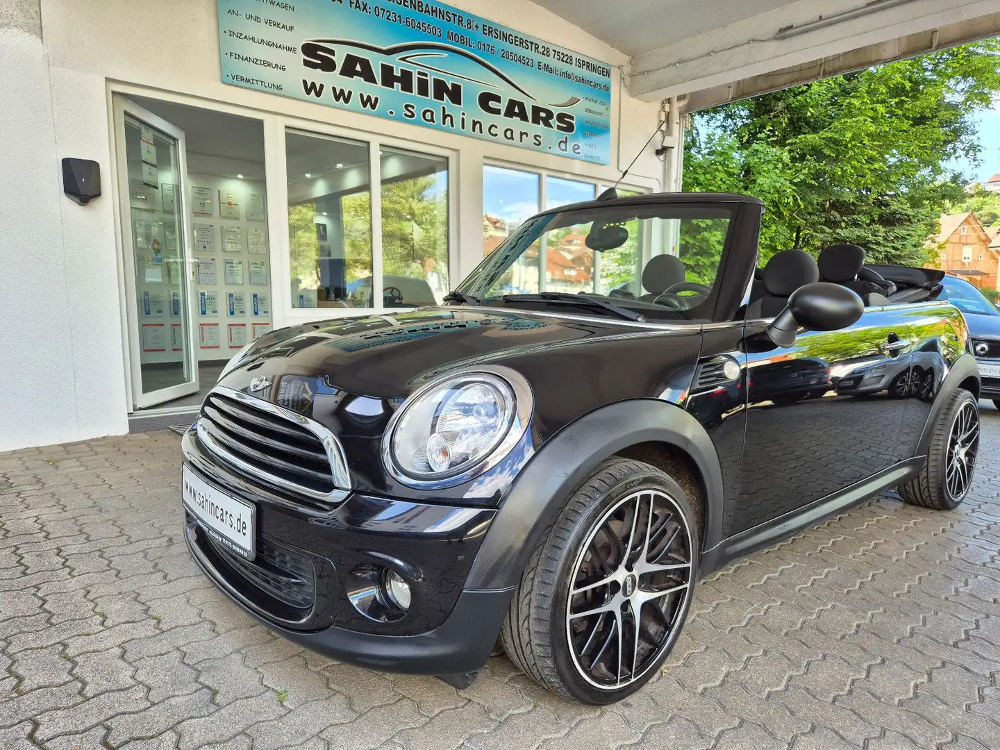 MINI One Cabrio KLIMA/SITZHEIZUNG/PDC Schwarz - 1