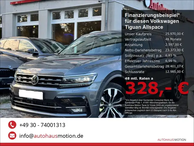 Volkswagen Tiguan Allspace 2.0 TDI R line 4Motion Navi Kamera LED