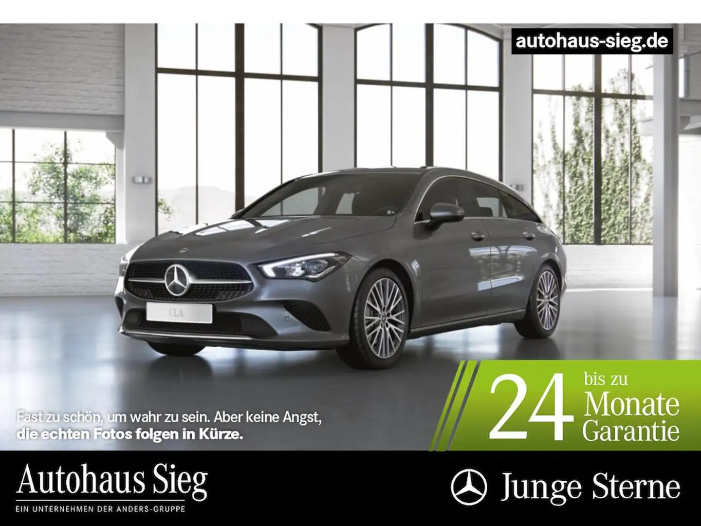 Mercedes-Benz CLA 220 d SB Progressive+MBUX+SHZ+LED+AHK+Kamera Grijs - 1