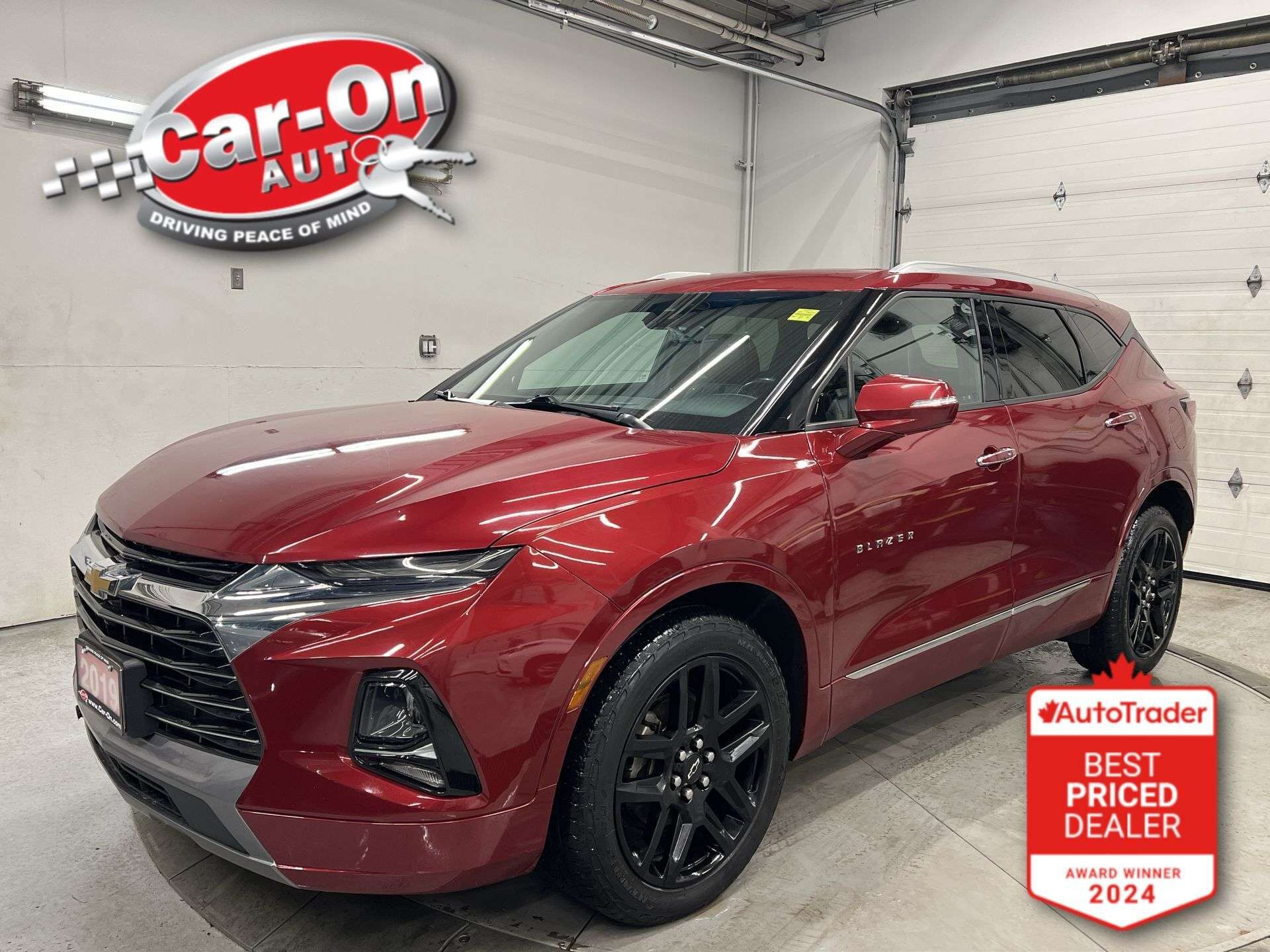 Red 2019 Chevrolet Blazer SUV / Crossover All-Wheel Drive Automatic
