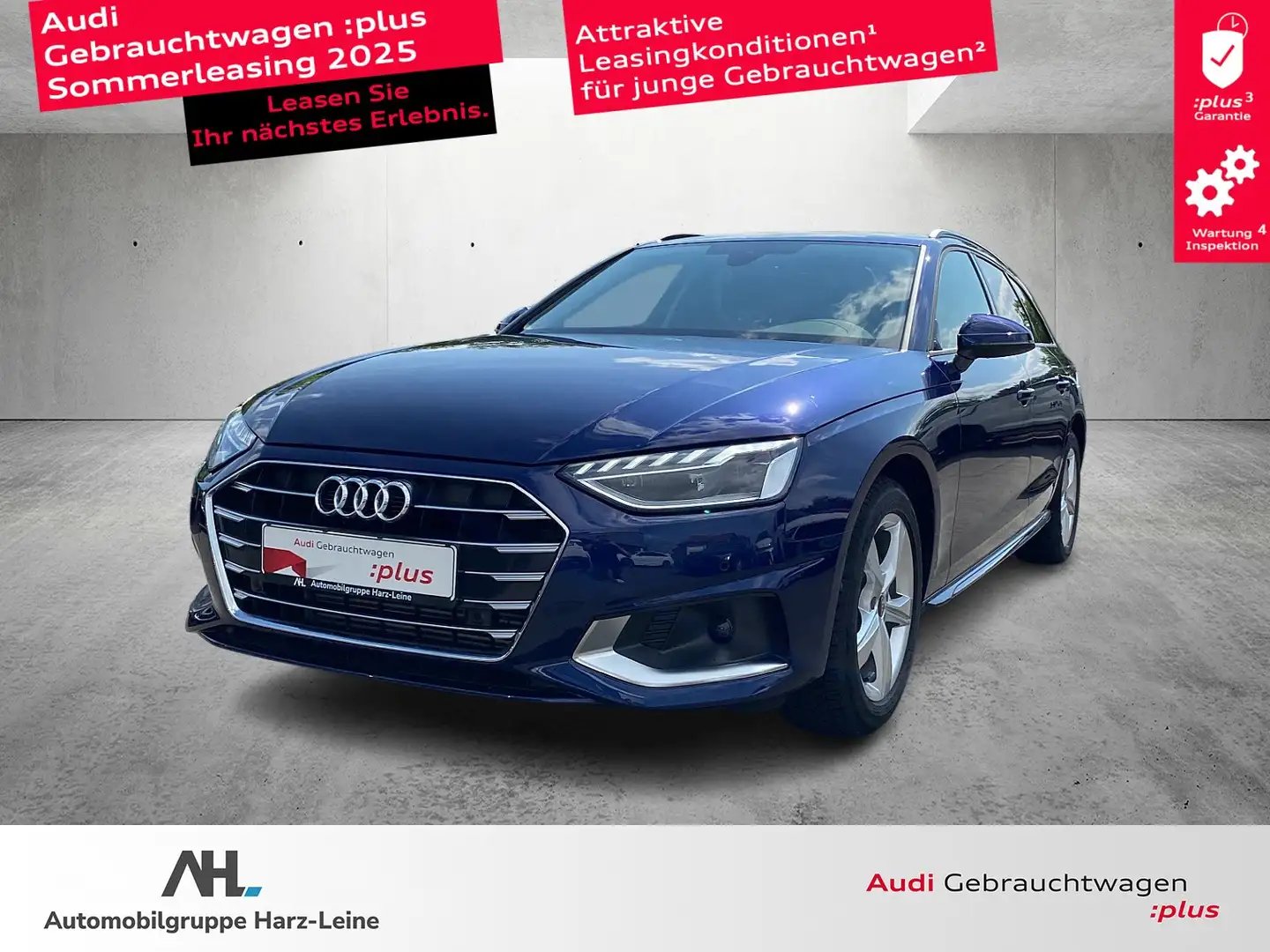 Audi A4 Avant Advanced 35 TFSI S tronic AHK, LED, Sportsit Blau - 1