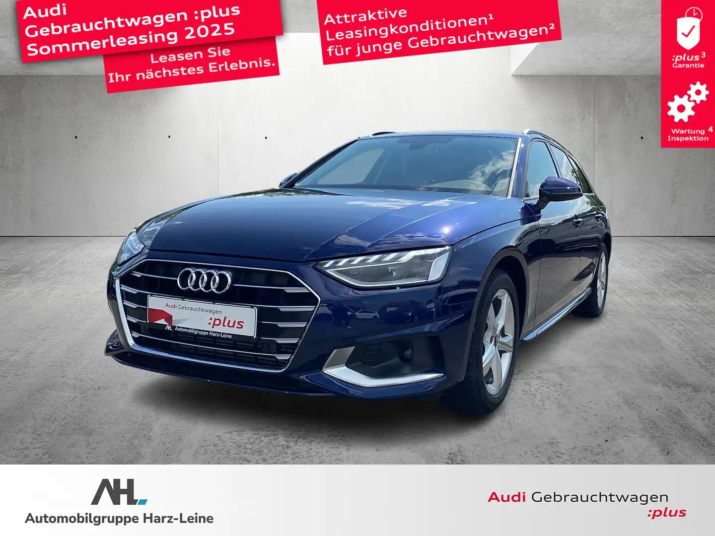 Audi A4 Avant Advanced 35 TFSI S tronic AHK, LED, Sportsit Kék - 1