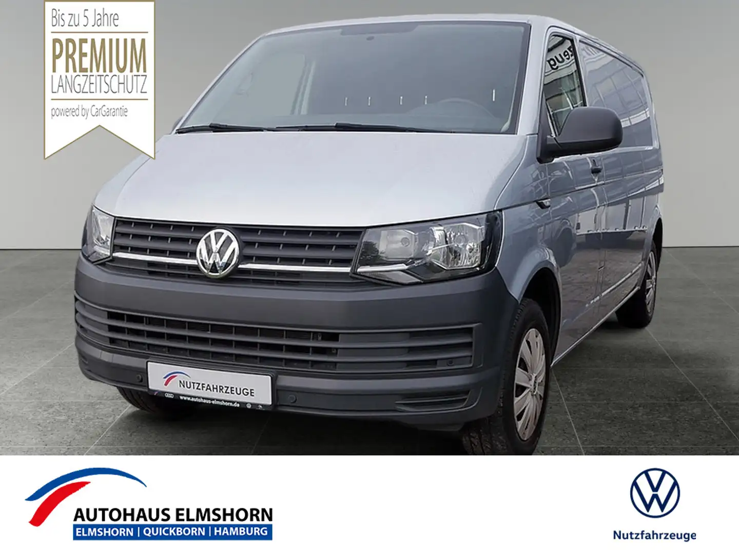 Volkswagen T6 Transporter Kasten LR PDC KAMERA NAVI AHK Silber - 1
