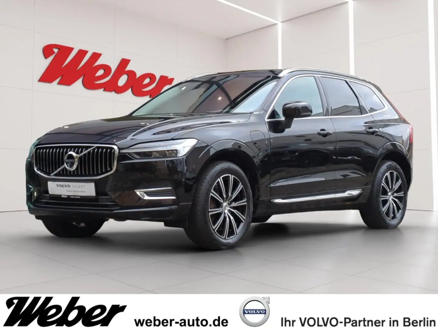Volvo XC60 T6 Recharge Inscription *HUD*BLIS*360*Akustik* Schwarz - 1