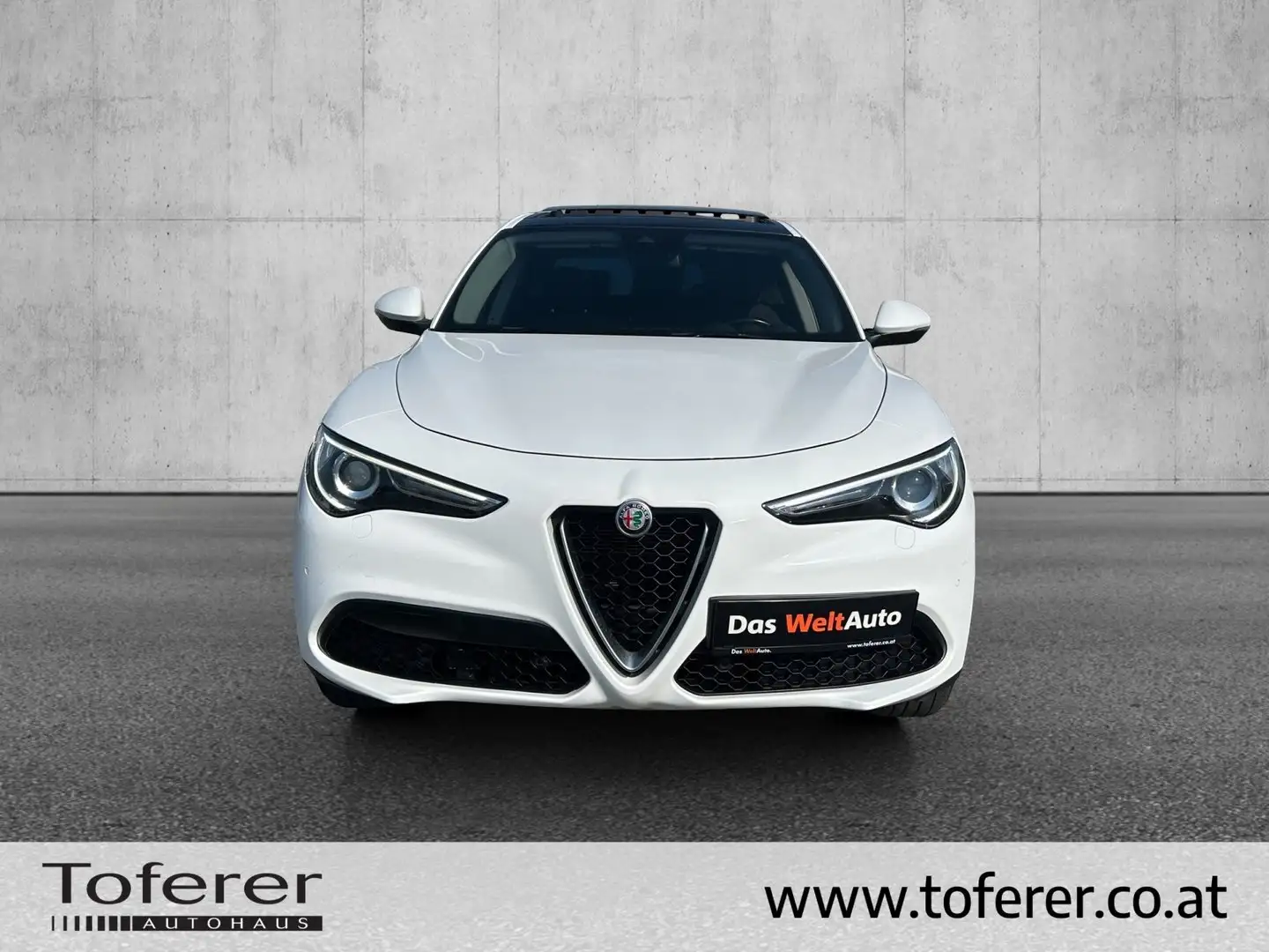 Alfa Romeo Stelvio Super 2,2 ATX AWD Weiß - 2