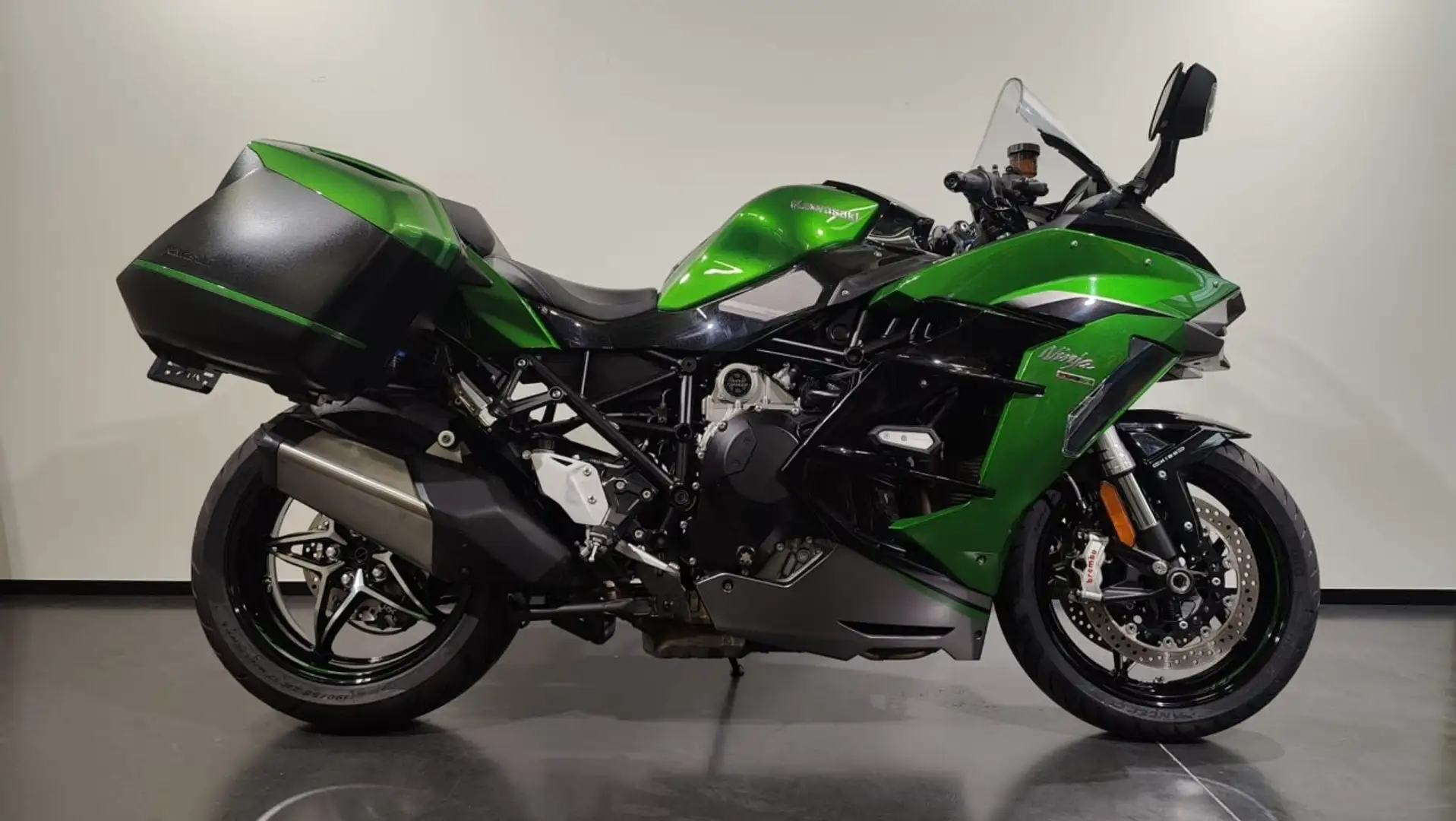 Kawasaki Ninja H2 SX Groen - 1