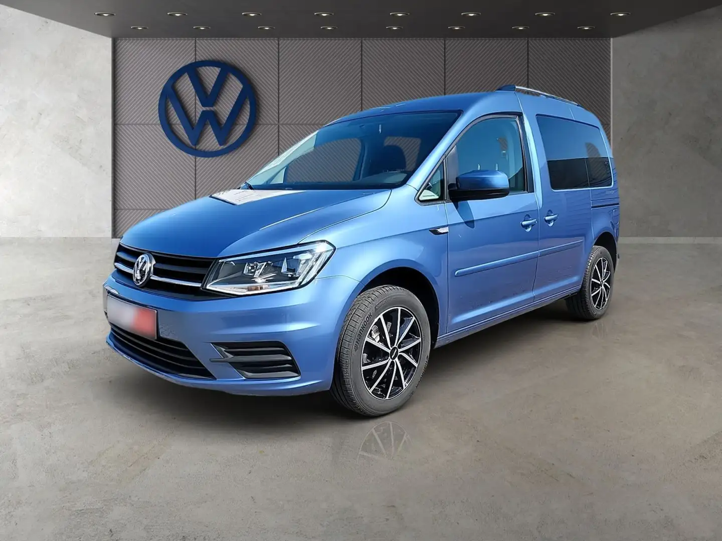 Volkswagen Caddy 2.0 TDI Beach (EURO 6d-TEMP) DSG AHK Navi Azul - 2