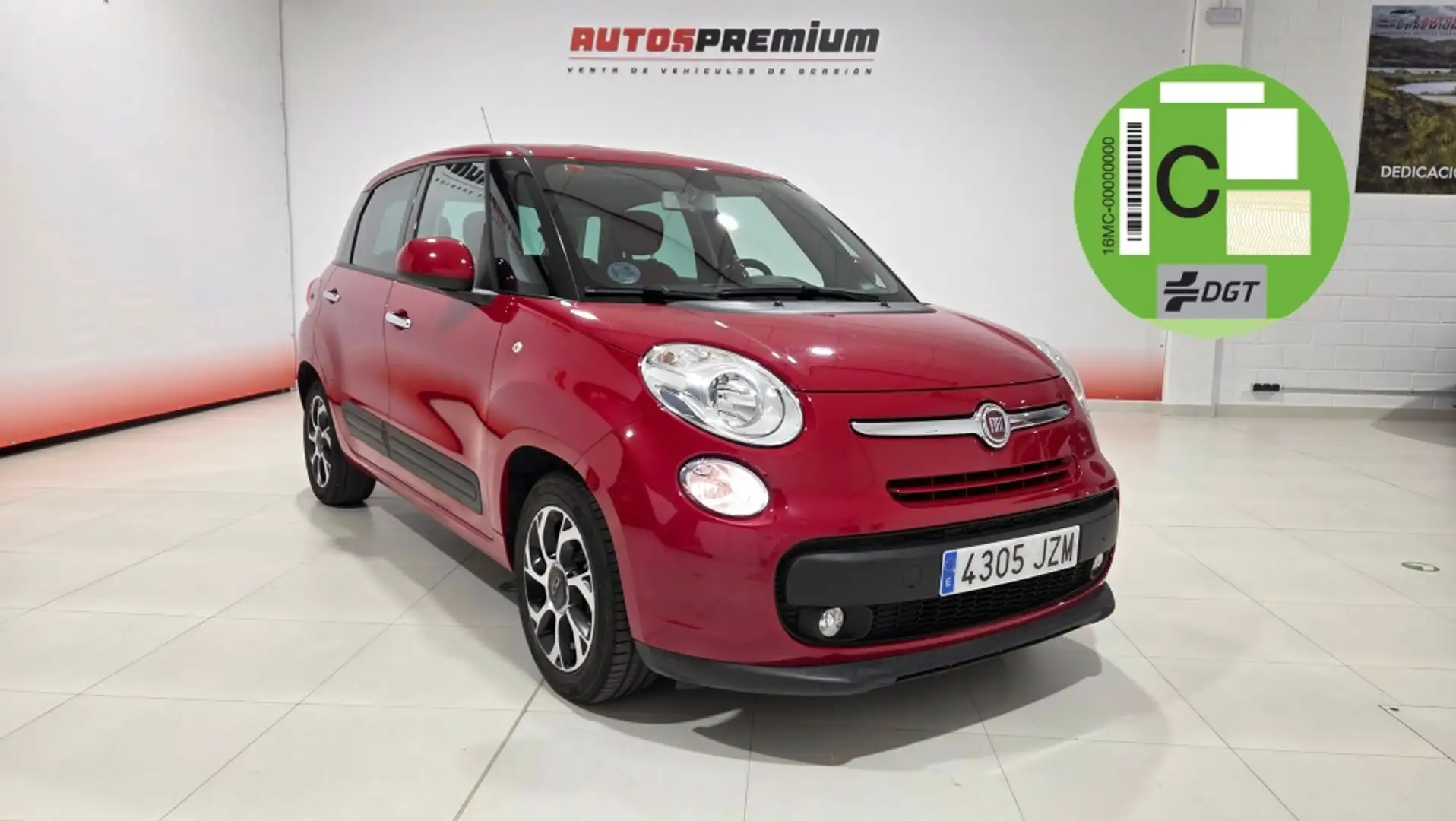 Fiat 500L 1.4 Lounge Rouge - 1