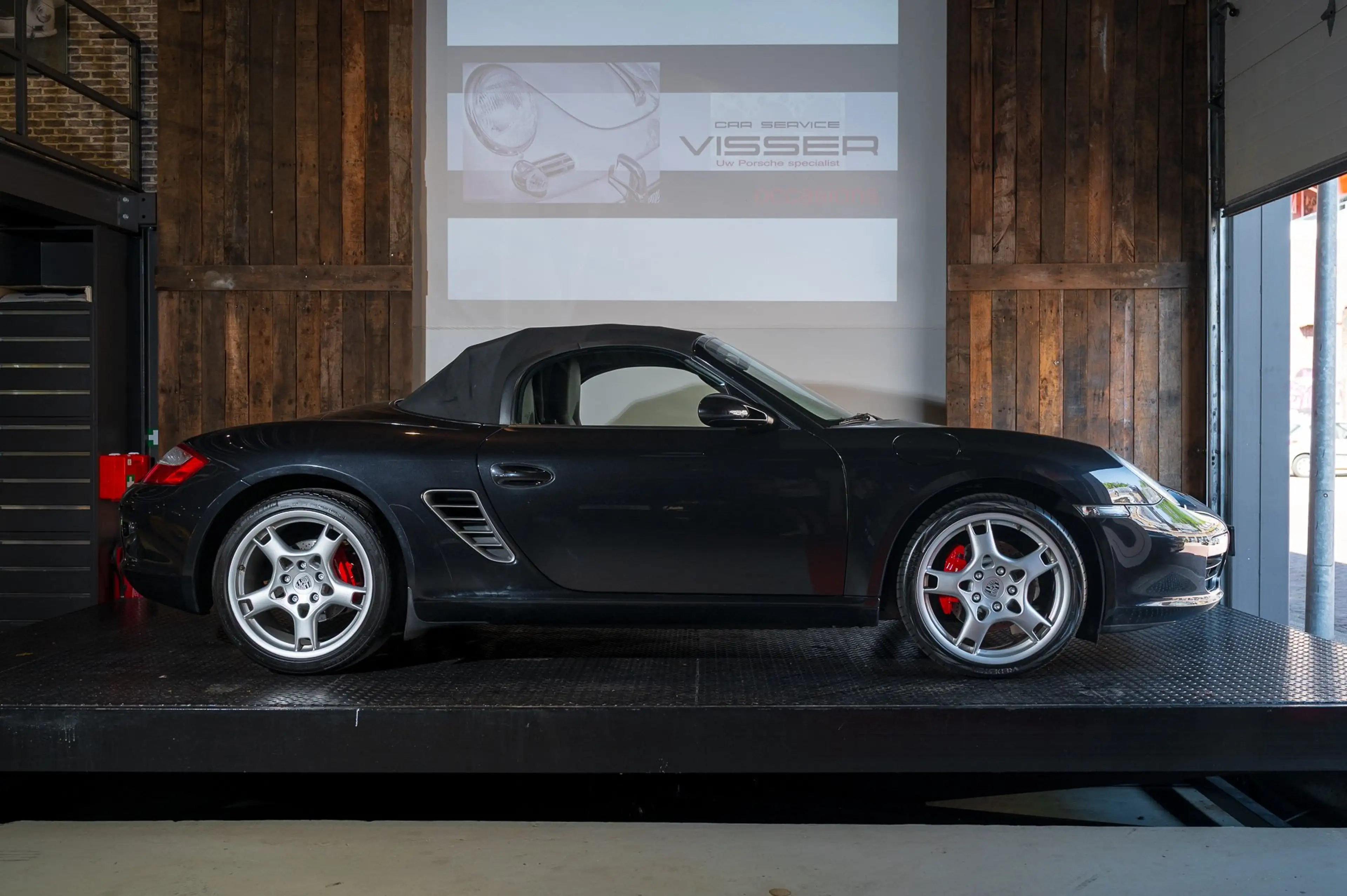 Porsche Boxster 3.2 S Basaltschwarz-metallic Handgeschakeld — photo 2