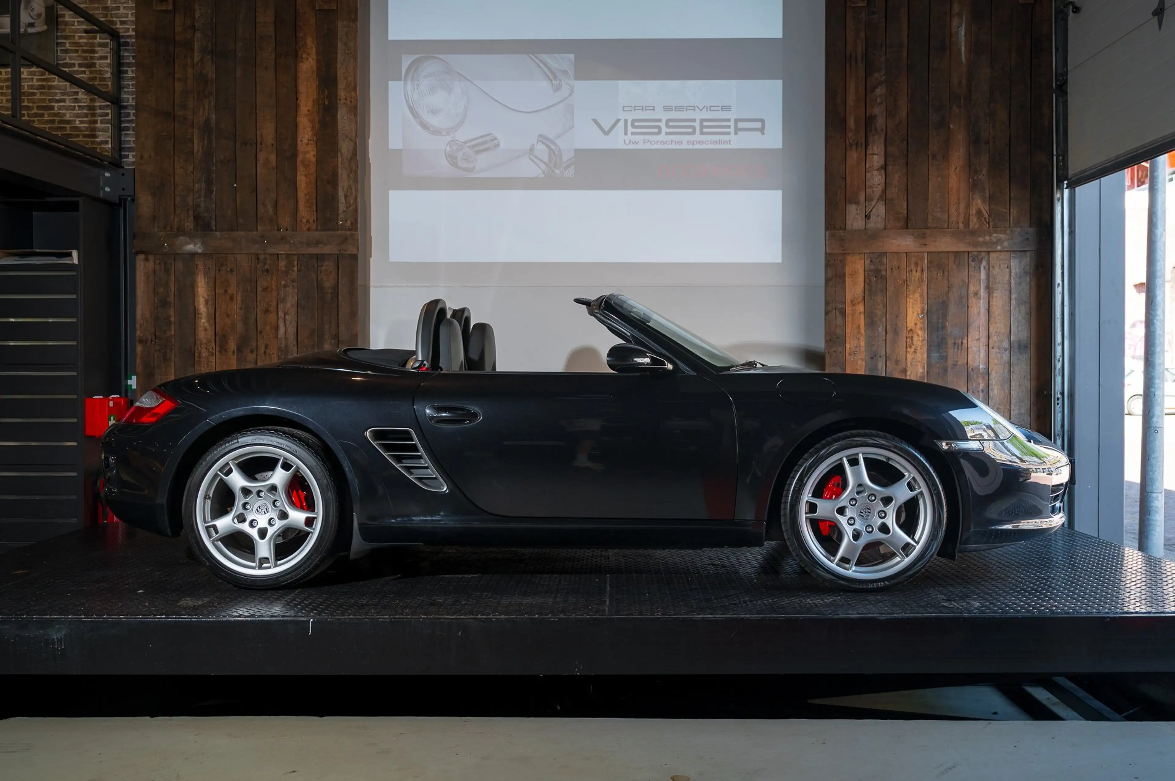 Porsche Boxster 3.2 S Basaltschwarz-metallic Handgeschakeld — photo 3