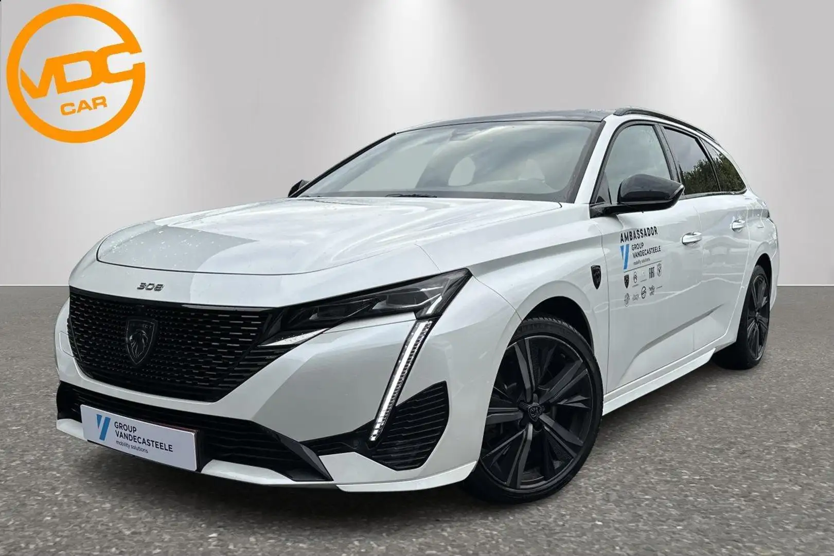 Peugeot 308 GT PACK Hybrid 180 Wit - 1