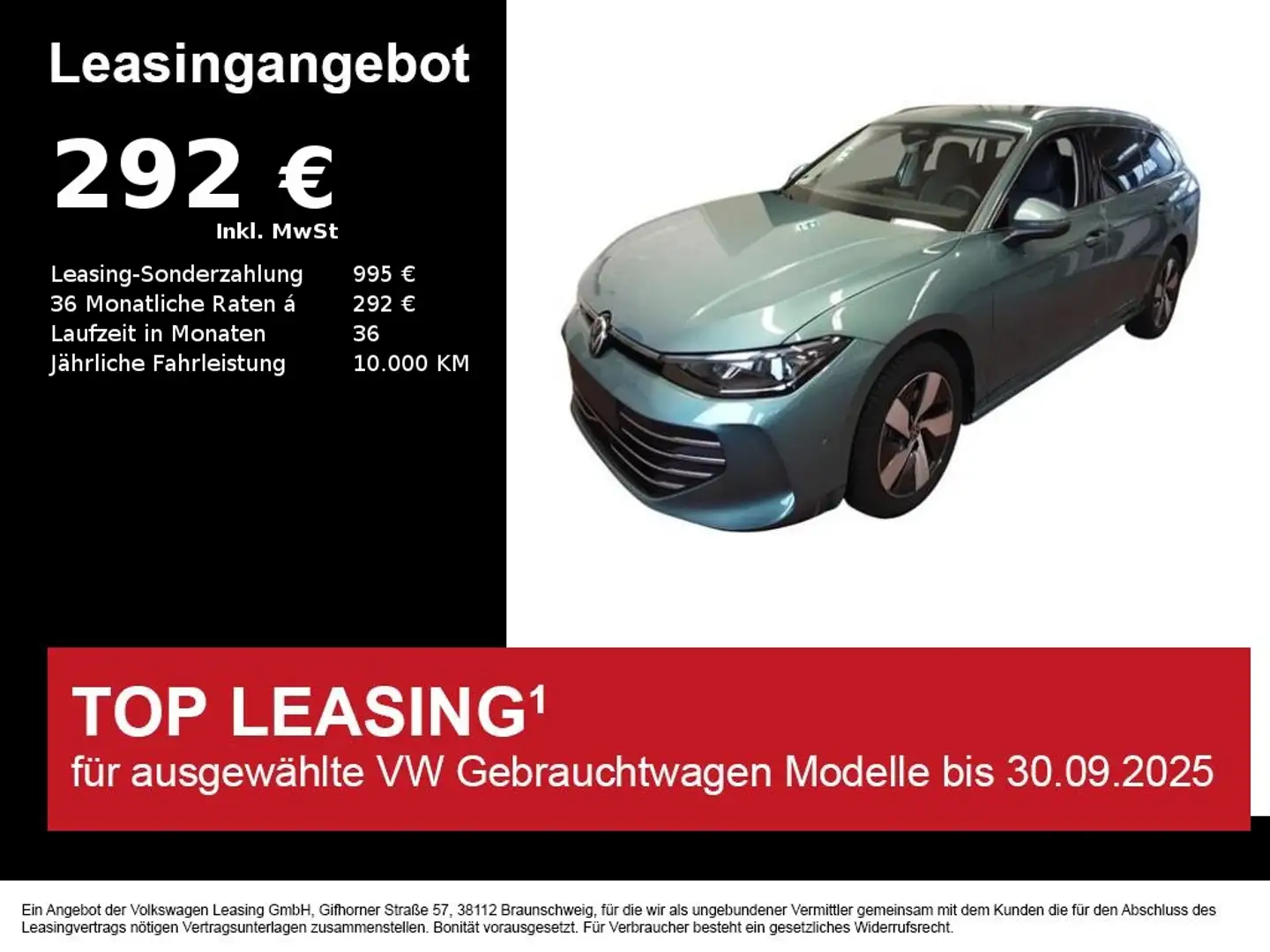 Volkswagen Passat Variant Business 1.5 eTSI DSG ACC+DCC+HUD+IQ-LIGHT+NAVI Verde - 1