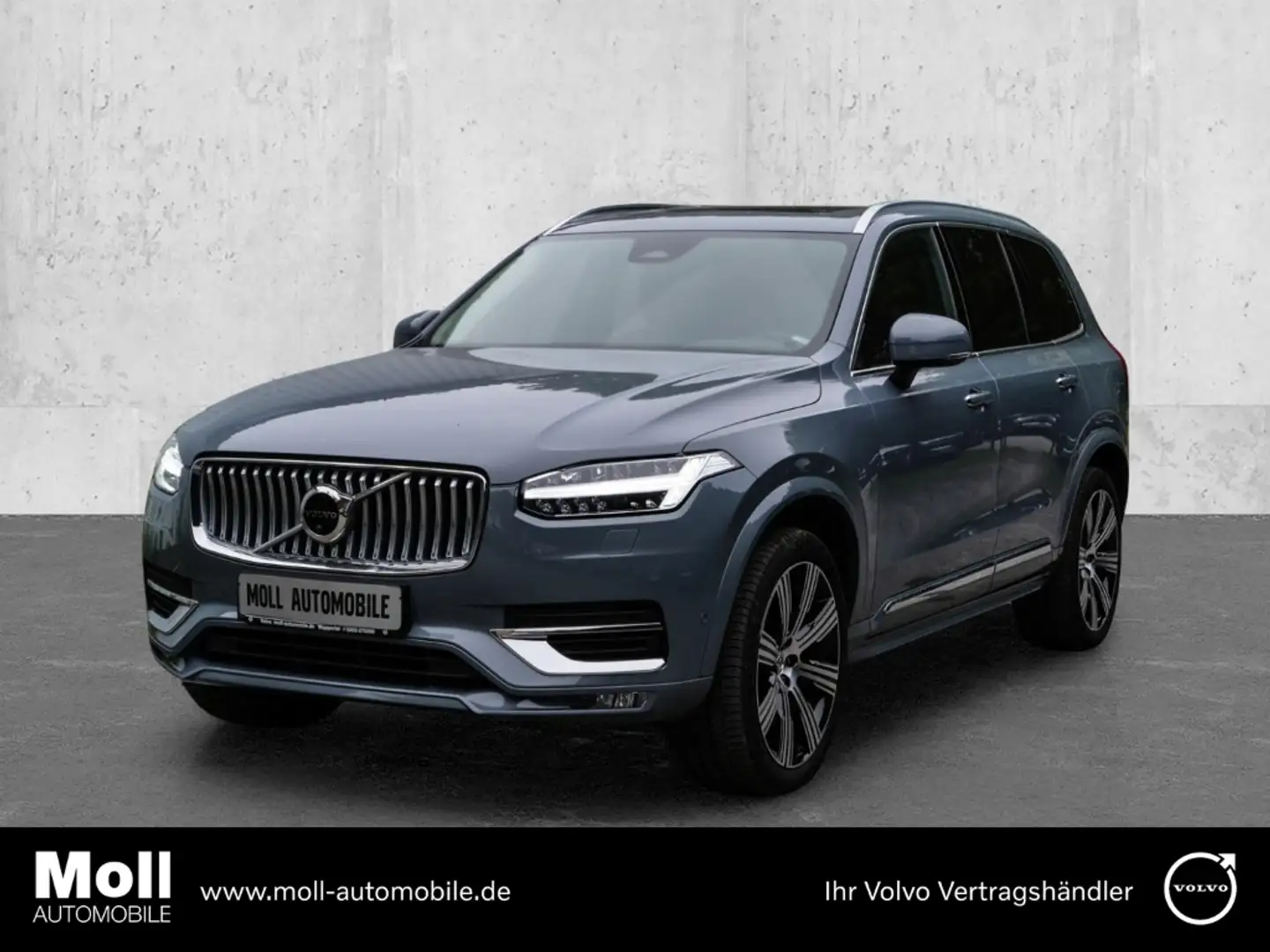 Volvo XC90 Plus Bright AWD B5 Diesel EU6d 7-Sitzer StandHZG A Grijs - 1