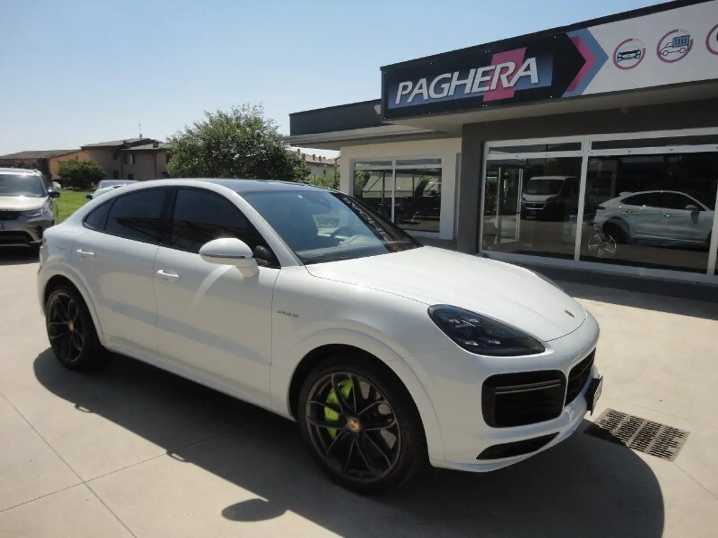 Porsche Cayenne Cayenne Coupé 4.0 V8 Turbo S E-Hybrid Bianco - 1