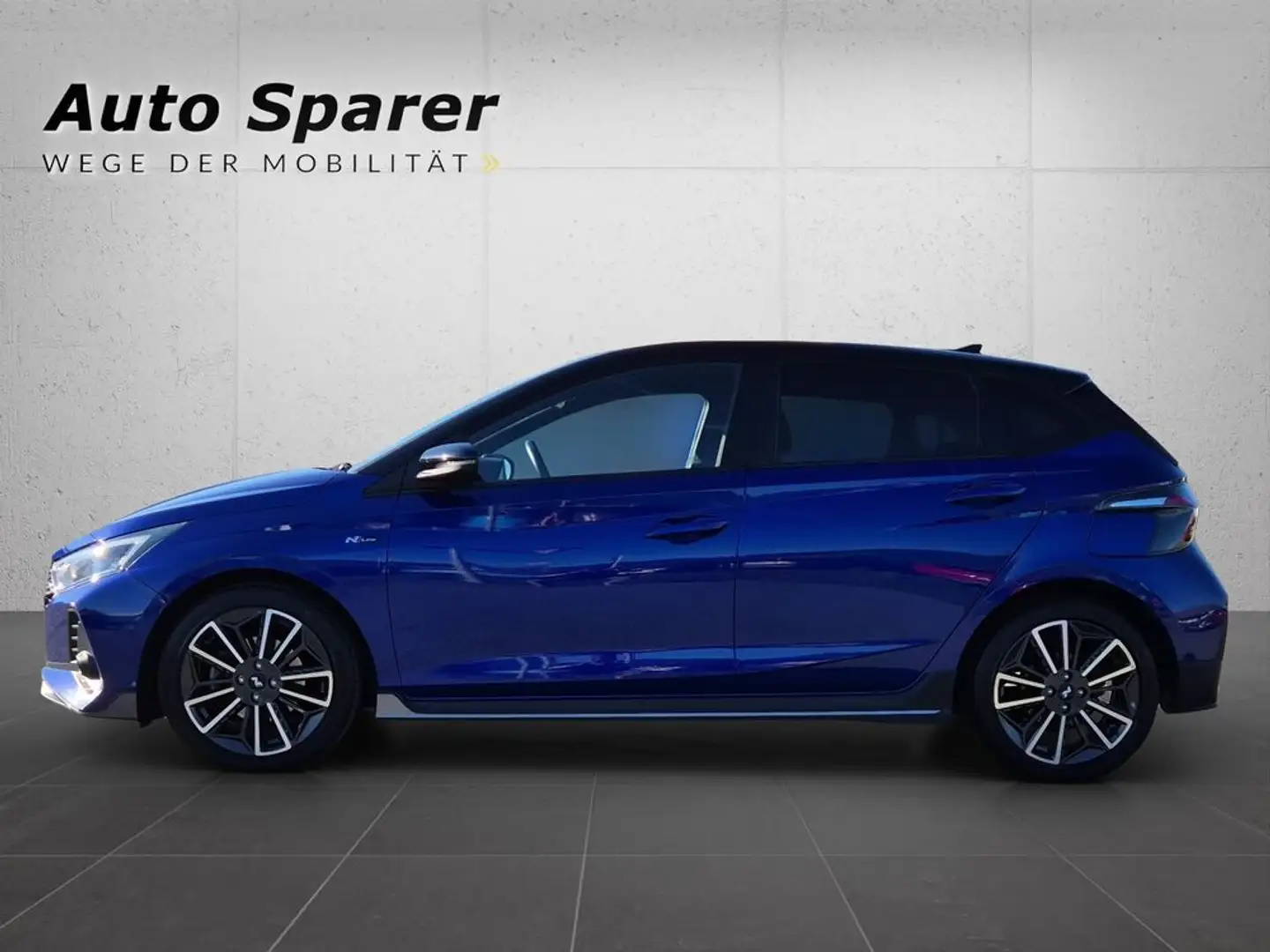 Hyundai i20 N-Line 1,0 T-GDi Blau - 2