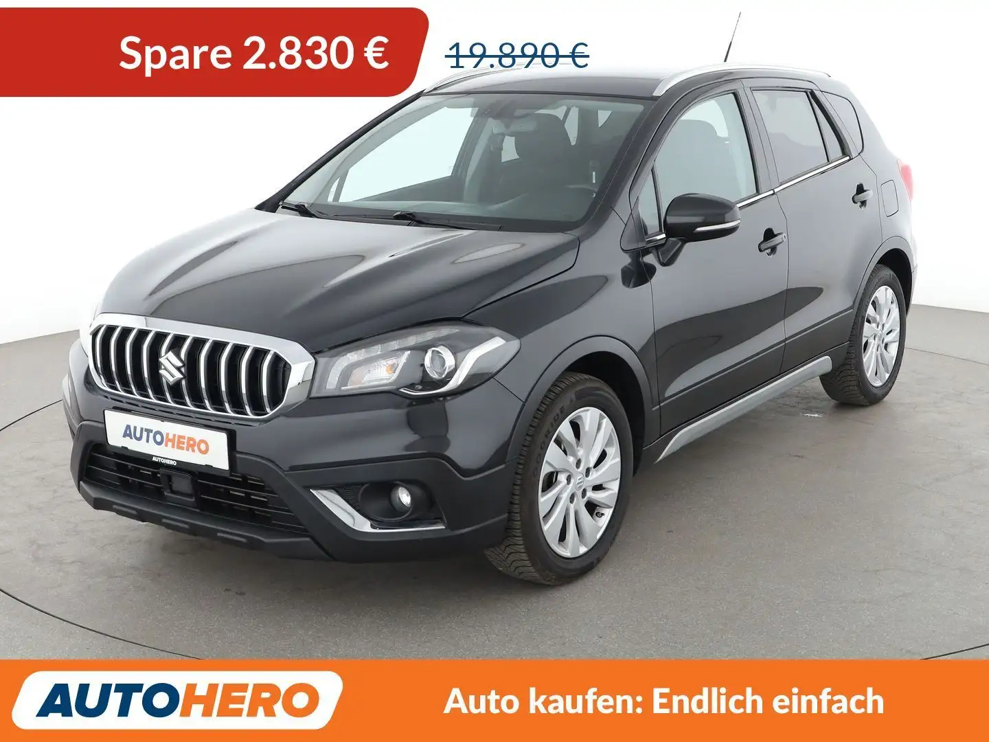 Suzuki SX4 S-Cross 1.4 BoosterJet Mild-Hybrid Comfort 4x4*NAVI*ACC* Czarny - 1