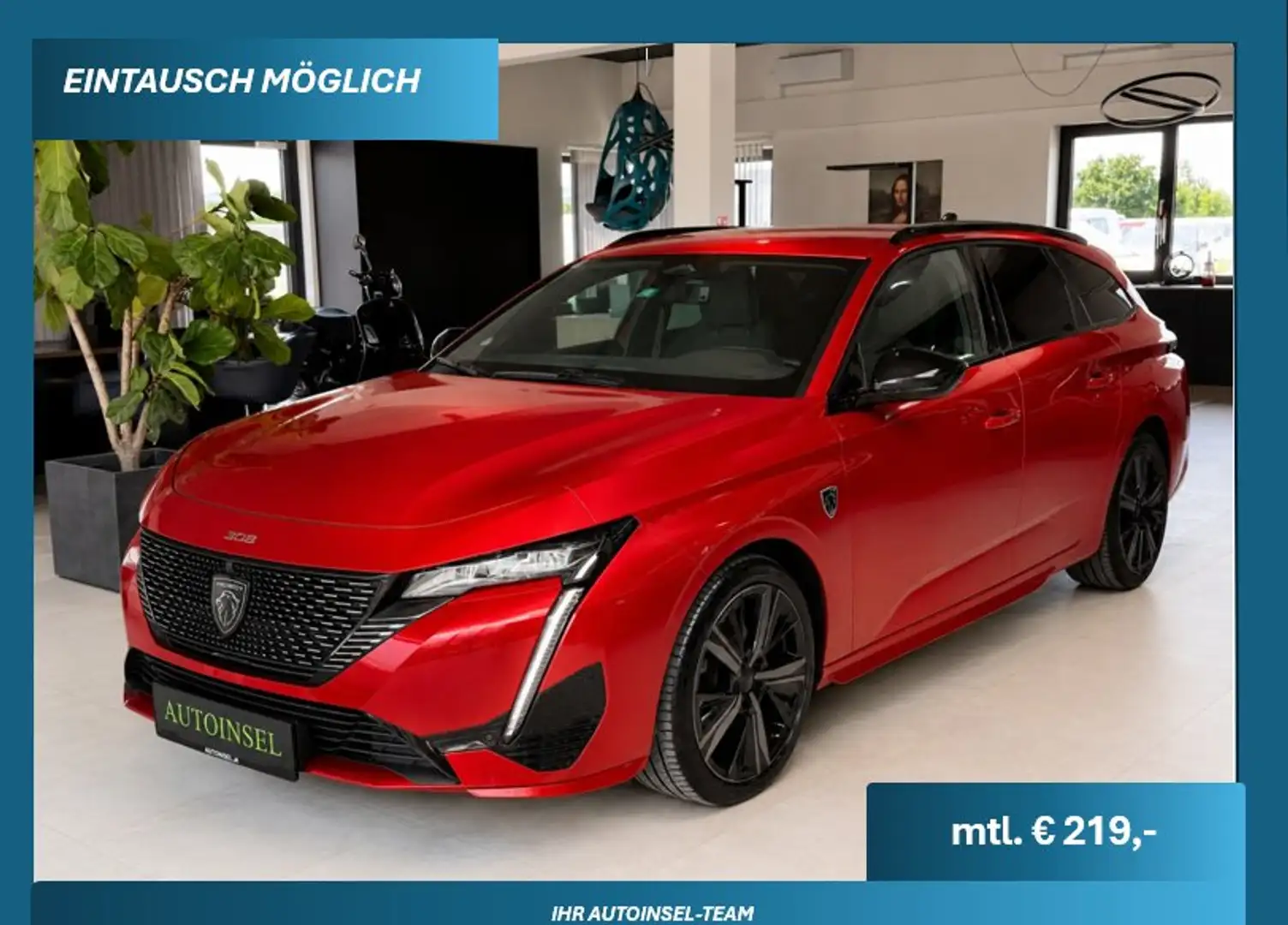 Peugeot 308 308 SW GT-Plus Paket Vollausstattung Rot - 1
