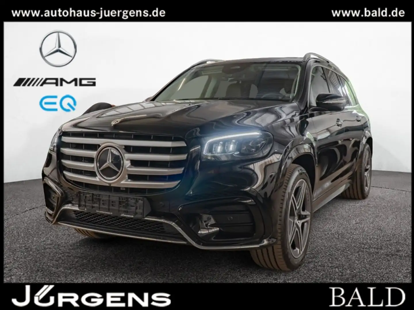 Mercedes-Benz GLS 450 4M AMG-Sport/Pano/Burm/HUD/Sitzklima/360 Schwarz - 1