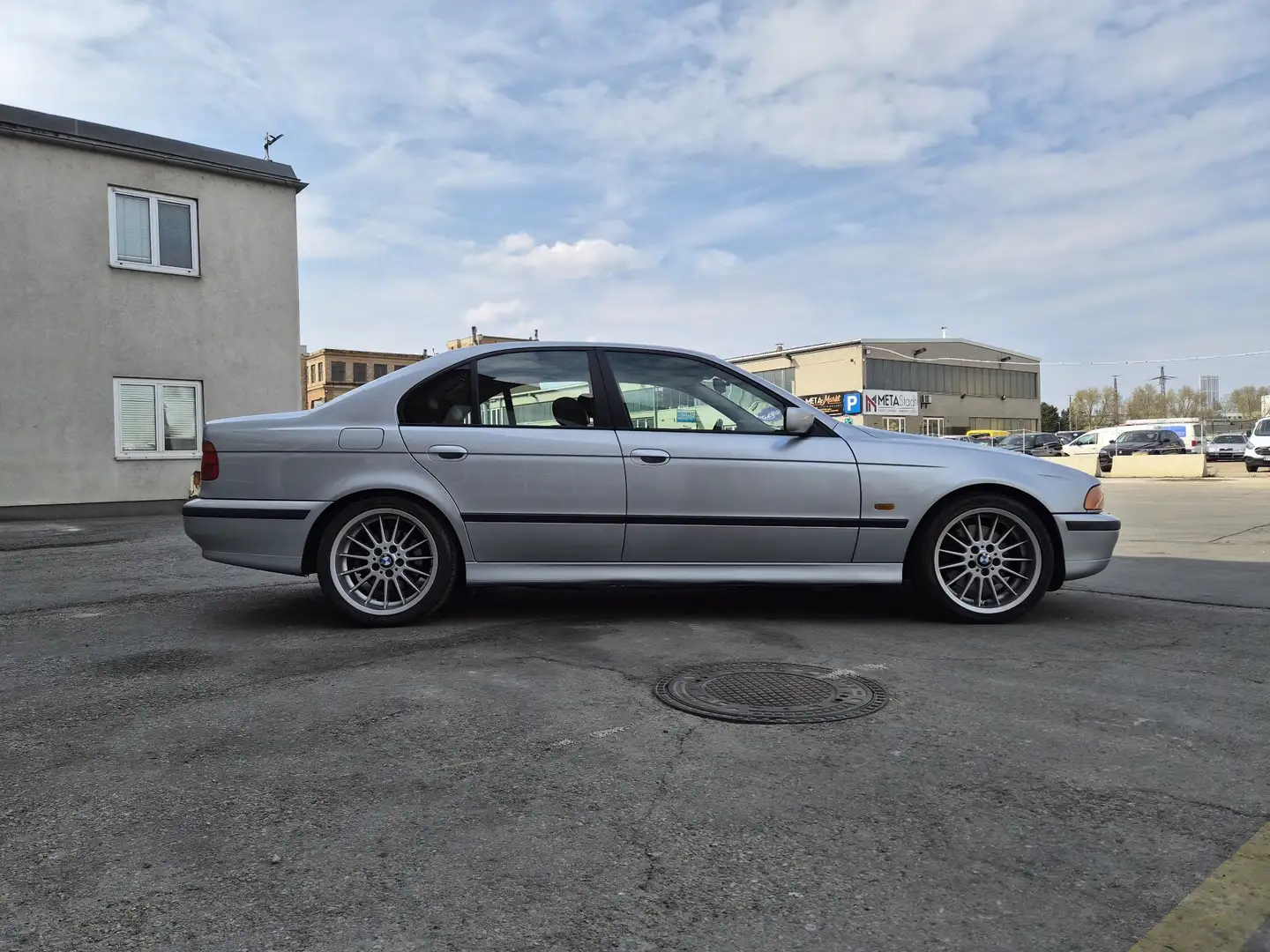 BMW 540 540i Aut. Silber - 2