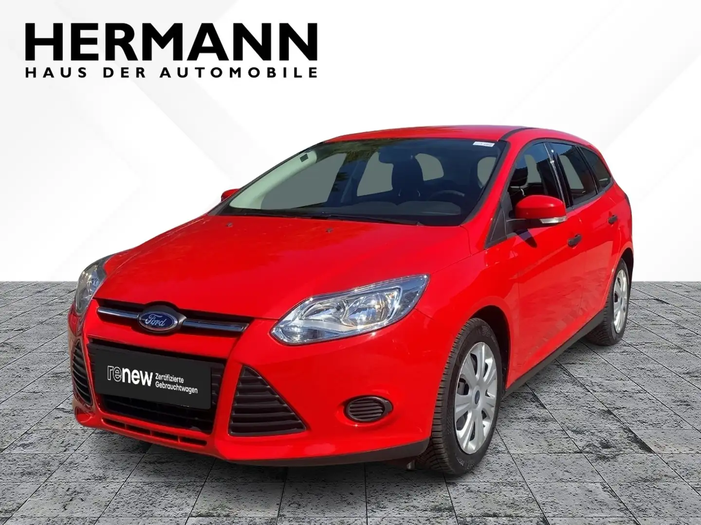 Ford Focus Turnier 1.0 EcoBoost Ambiente SportS. Rood - 1