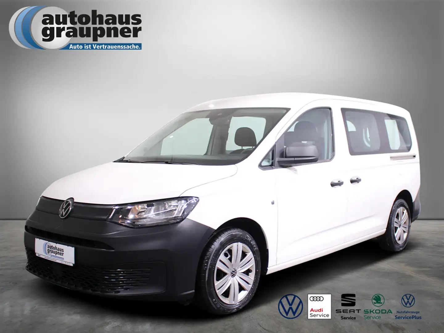 Volkswagen Caddy Maxi 2.0 TDI Kombi KLIMA PDC NAVI Wit - 1