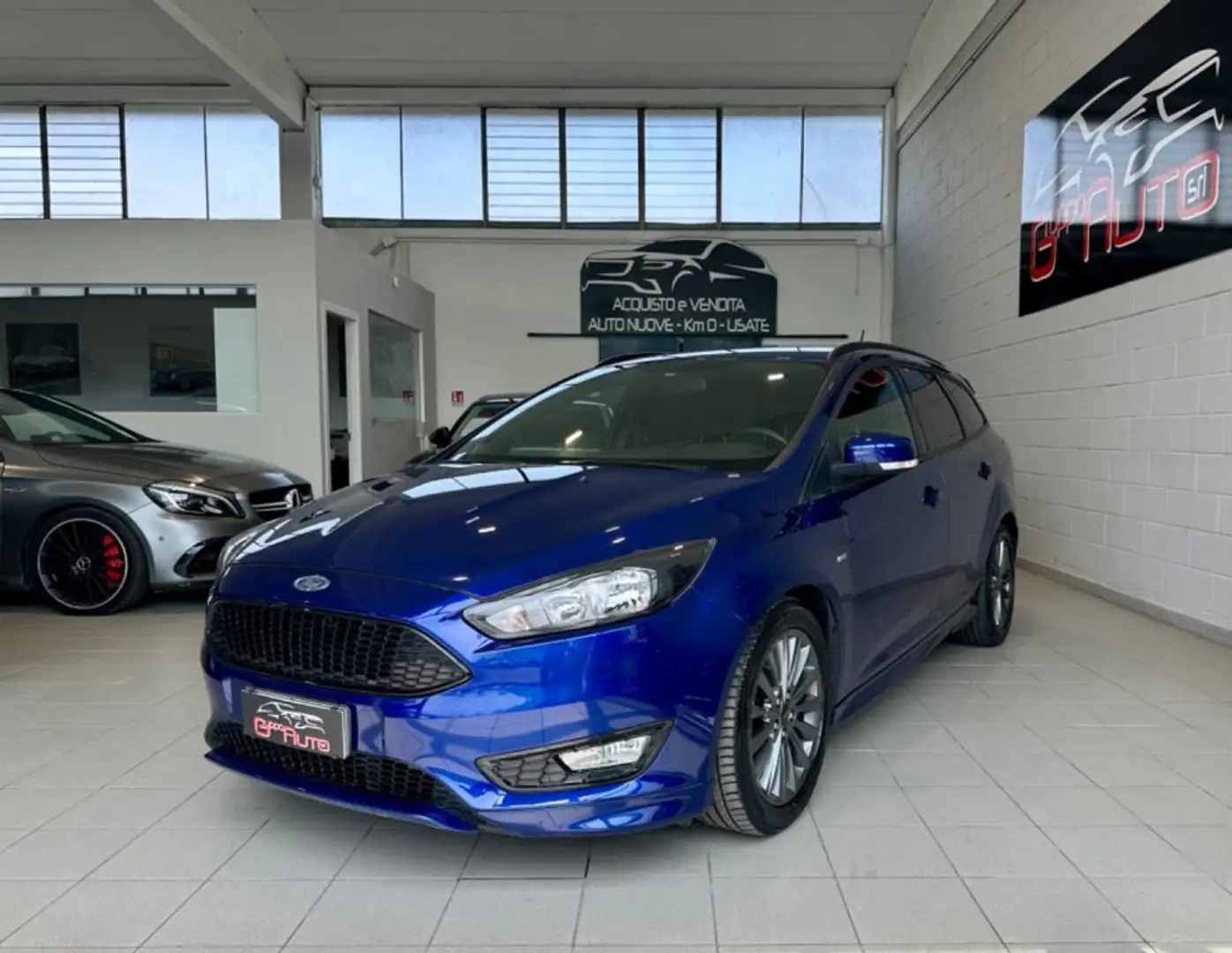 Ford Focus 1.5 TDCi 120CV S&S SW ST Line *NEOPATENTATI* Blu/Azzurro - 1