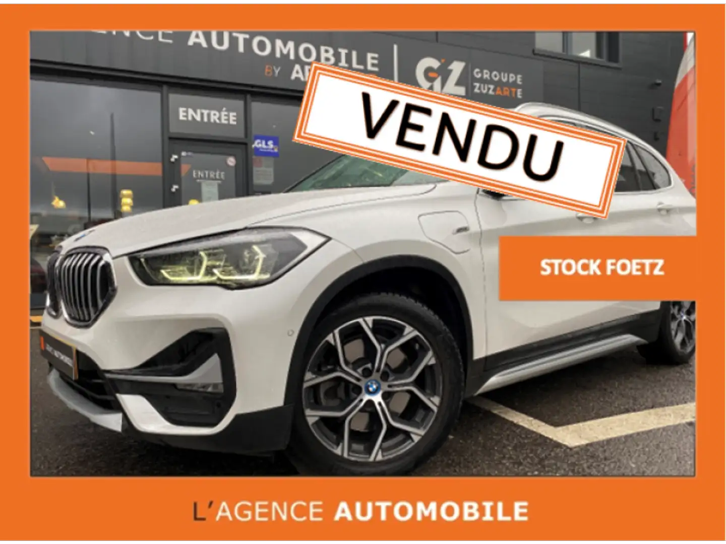 BMW X1 xDrive25E Plug In Hybride GARA Blanc - 1