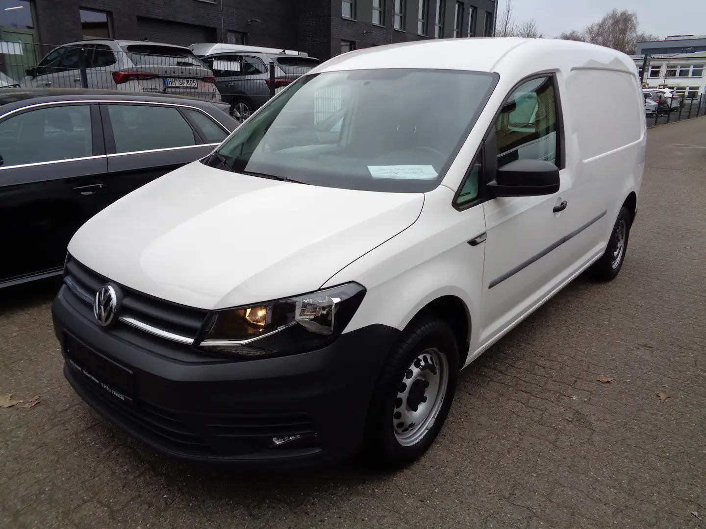 Volkswagen Caddy Maxi 2.0 TDI, DSG, Klimatr., Navi, PDC Weiß - 2