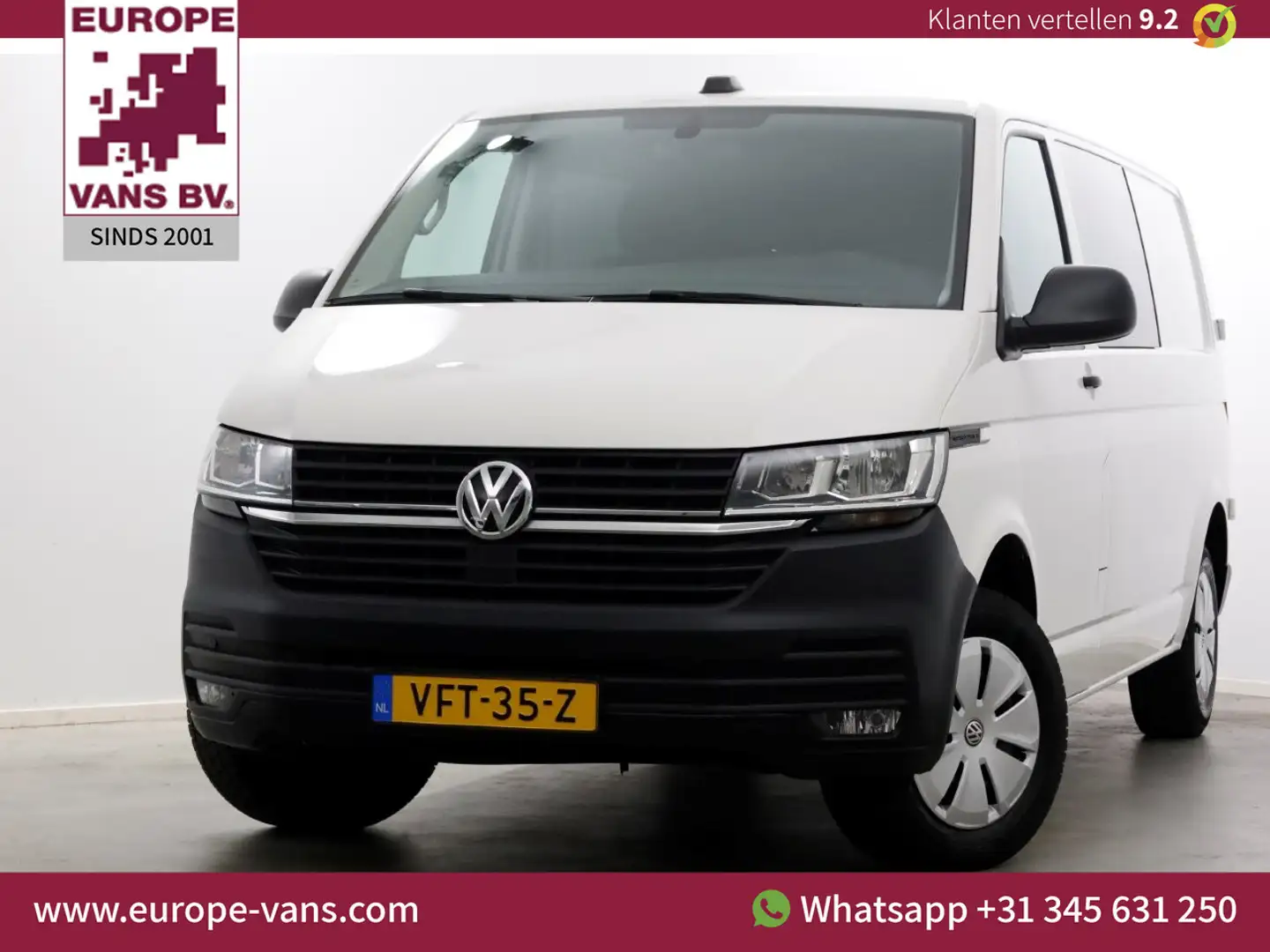 Volkswagen T6.1 Transporter 2.0 TDI 150pk Lang DSG-Automaat D.C. Comfortline A Blanc - 1