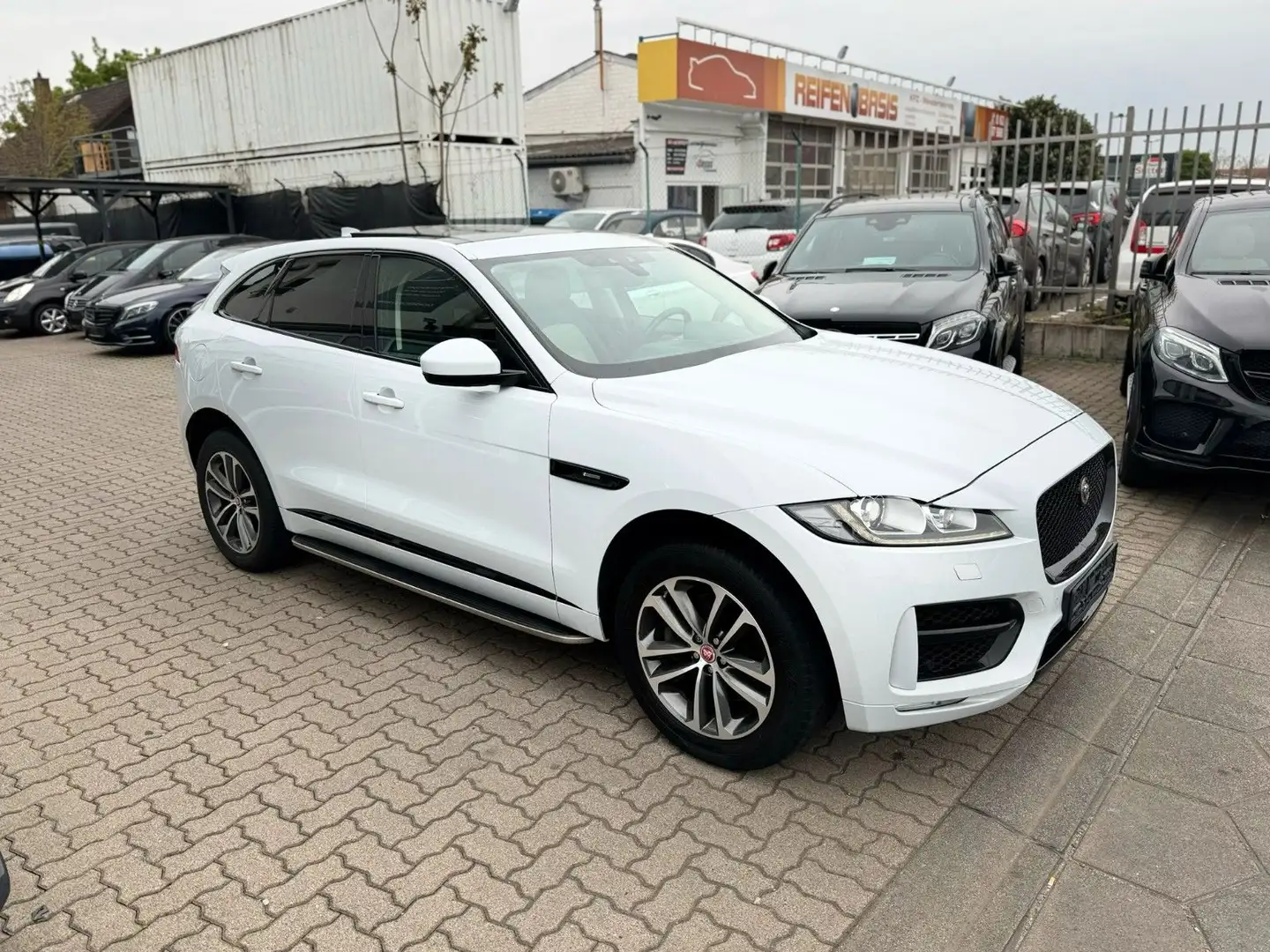 Jaguar F-Pace F-PACE R-Sport AWD*KAMERA*PANO*LEDER*NAVI Weiß - 1