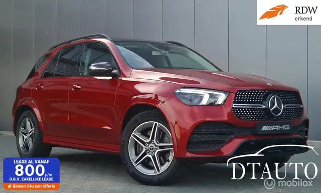 Mercedes-Benz GLE 300 GLE 4MATIC Grijs Kenteken AMG Pano Night Burmester