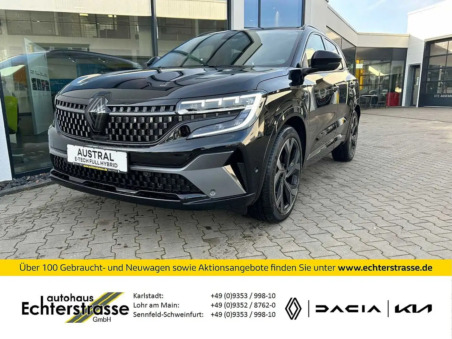 Renault Austral Iconic Esprit Alpine E-Tech Full Hyb200 Noir - 1