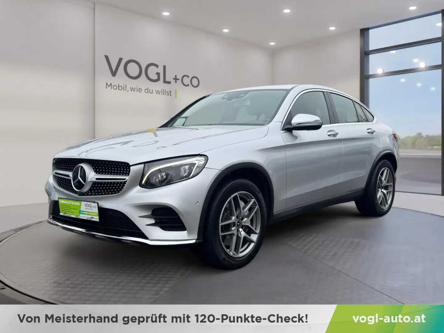 Mercedes-Benz GLC 350 Coupé 4MATIC Aut. AMG-Line Silber - 1