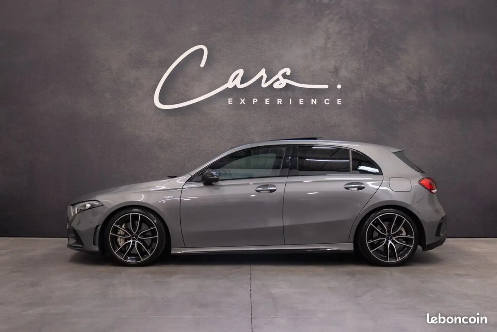 Mercedes-Benz A 35 AMG Mercedes Benz 35 AMG 2.0 306 cv – IMMAT FRANCE BAQUETS TOIT OUVRANT PANORAMIQUE– BURMESTER CAMERA à partir de 590 mois Gris - 2