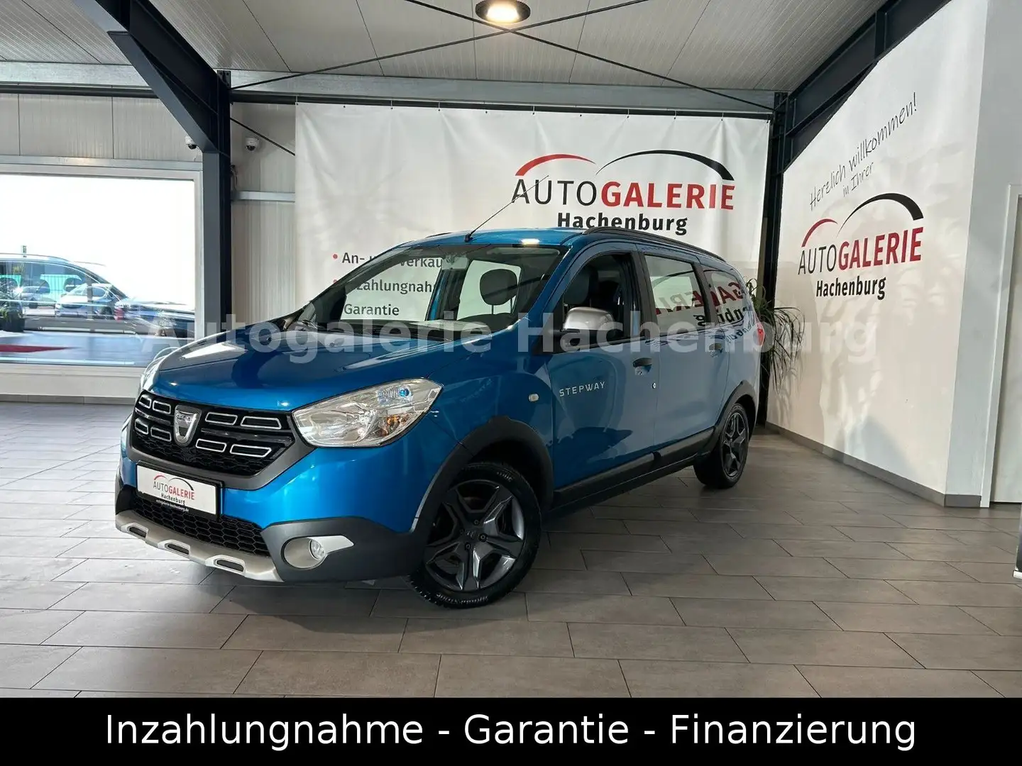 Dacia Lodgy Stepway Celebration/7. Sitz/1.Hd/NAVI/AHK Blau - 1