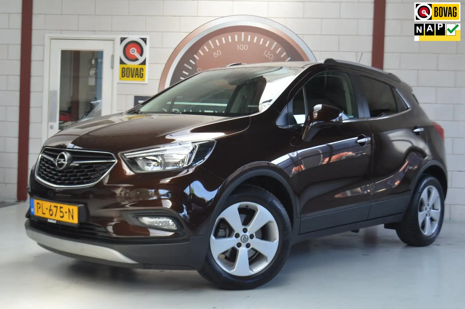 Opel Mokka X 1.4T Innovation, 1e eig!, DEALERONDERH, TREKHAAK. Hnědá - 1
