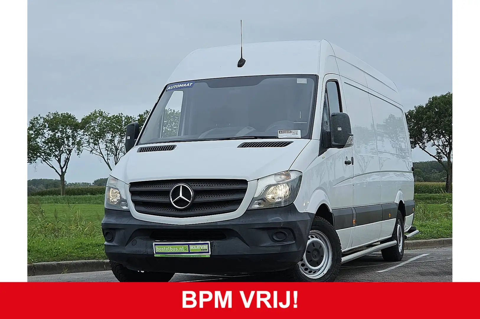 Mercedes-Benz Sprinter 311 L3H2, automaat, POST NL, camera, side bars Weiß - 2