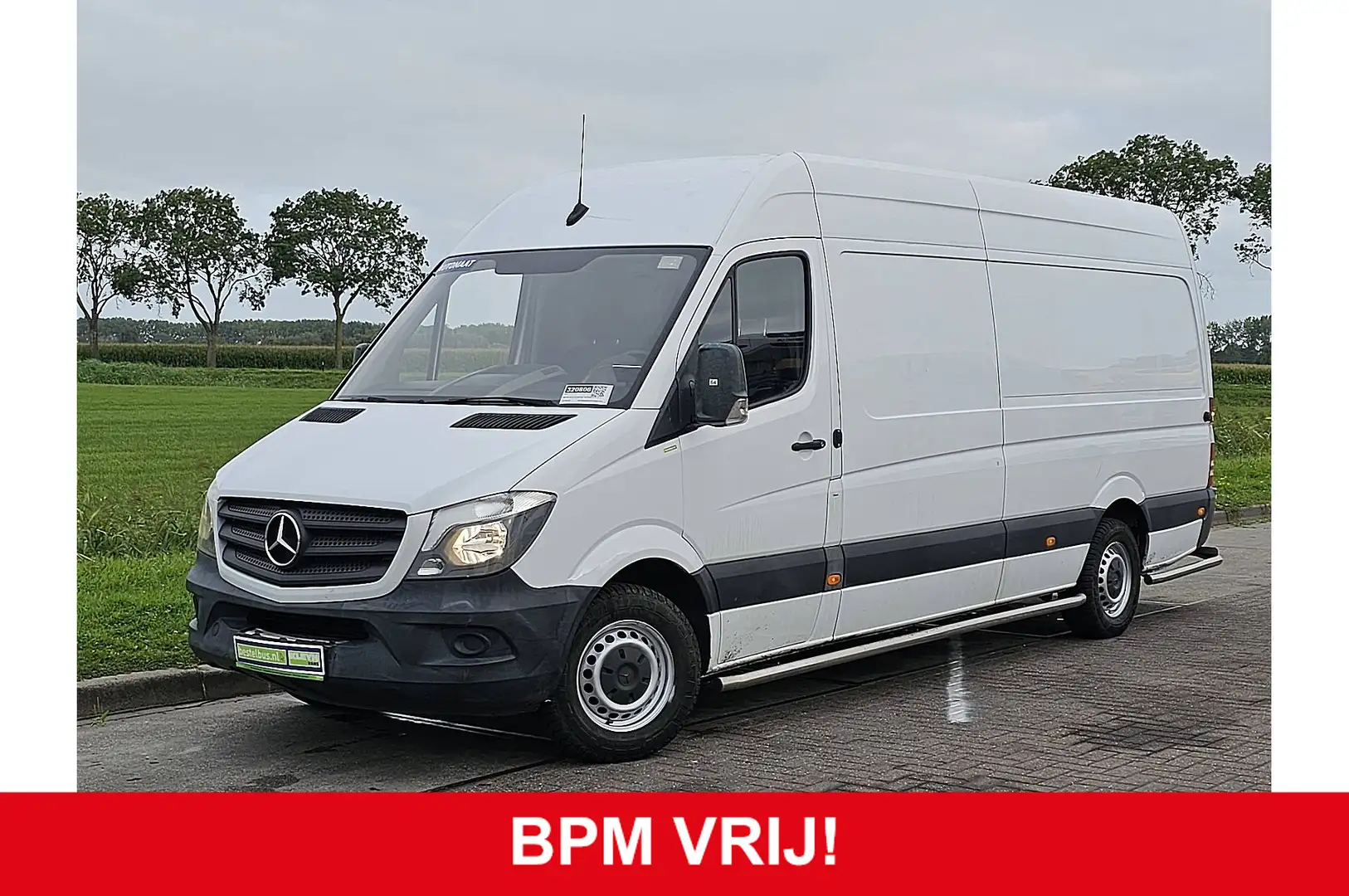 Mercedes-Benz Sprinter 311 L3H2, automaat, POST NL, camera, side bars Weiß - 1