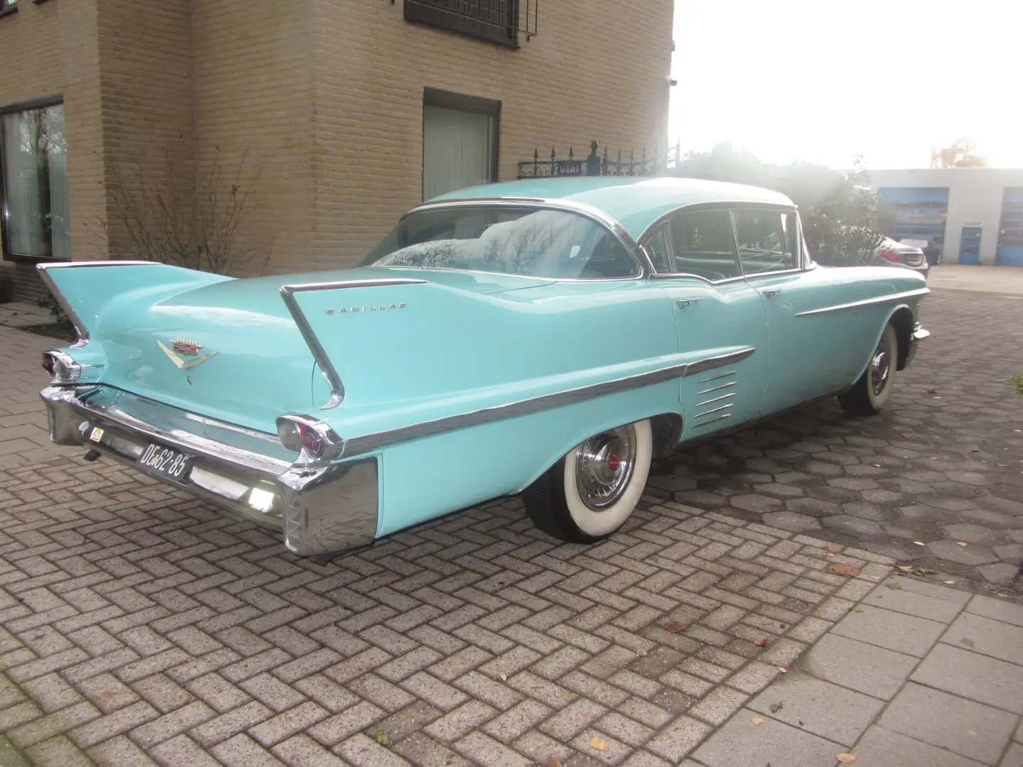 Cadillac Deville Sedan serie 62 mooie Auto 1958 Verde - 2
