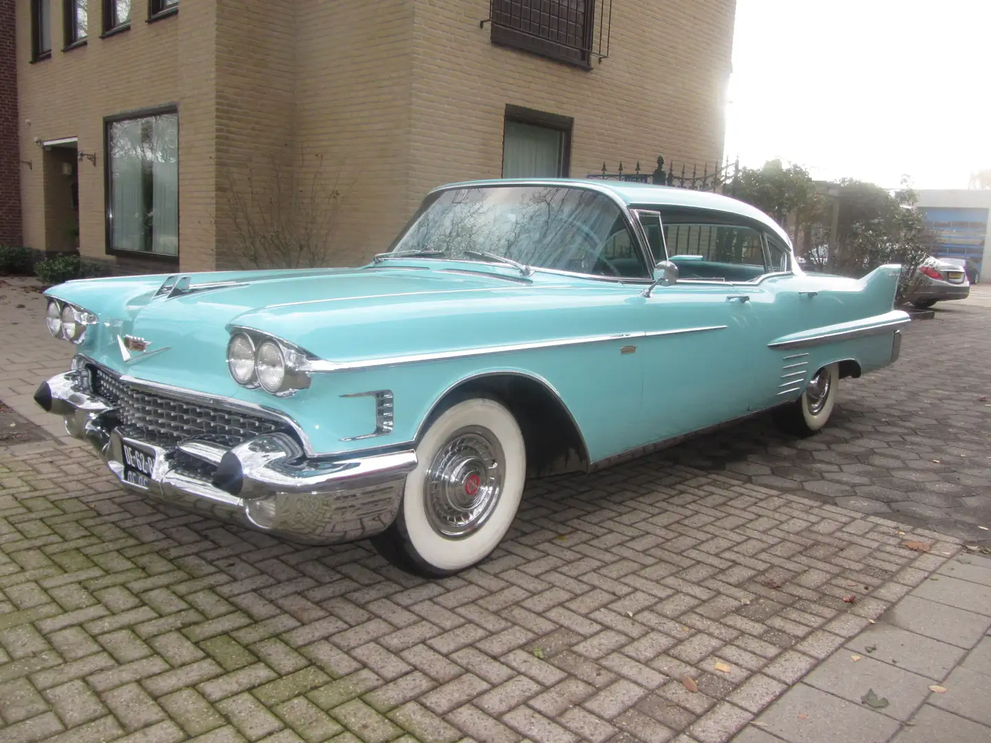Cadillac Deville Sedan serie 62 mooie Auto 1958 Verde - 1