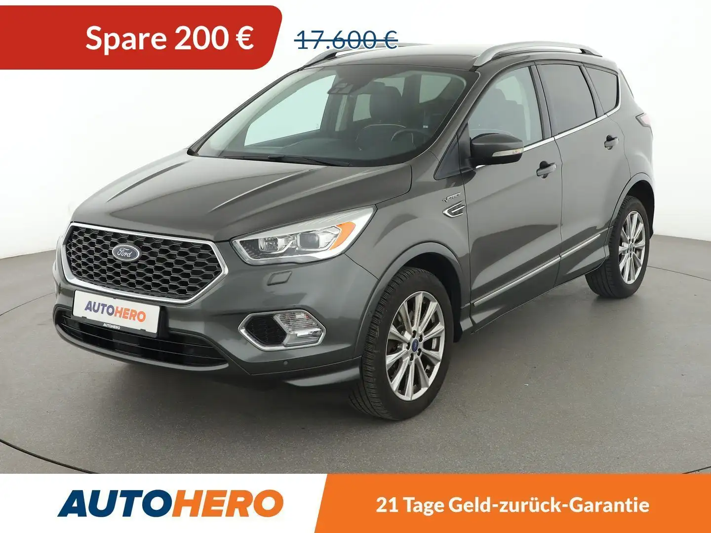 Ford Kuga 1.5 EcoBoost Vignale Aut.*NAVI*XENON*CAM*SPUR* Grau - 1